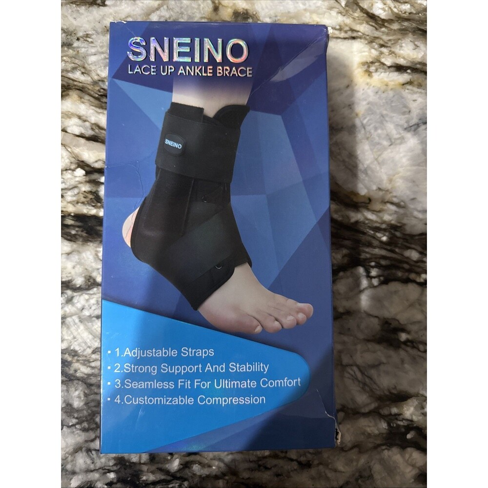 Lace Up Ankle Brace for Women - Ankle Support Brace Sz Med